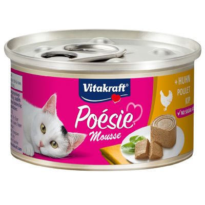 Vitakraft Poésie Mousse 12 x 85 g Huhn