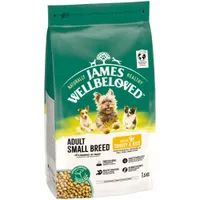James Wellbeloved Adult Hypoallergenic Small Breed - Turkey & Rice - Economy Pack: 3 x 1.5kg