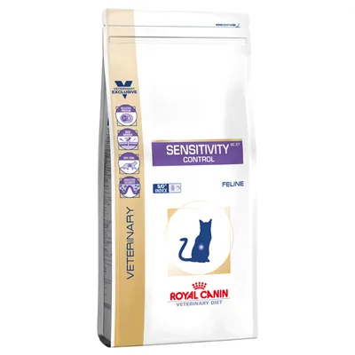Royal Canin Veterinary Diet Sensitivity Control SC 27 Feline. Kuivaruoka kissoille, joilla on herkkä ruoansulatus. SO-indeksi, EPA/DHA, ihon terveyden tukeminen.