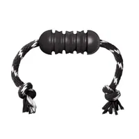 Kong Extreme Dental hondenspeeltje met touw - Maat M: ca. L 46 x Ø 5 cm