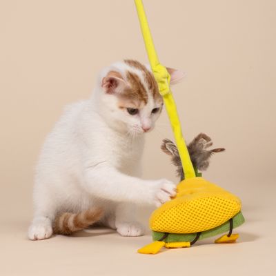 TIAKI spiralna zawieszka na drzwi Monster dla kotów