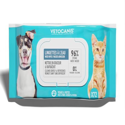 Vetocanis reinigingsdoekjes 72 stuks