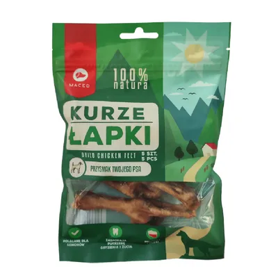 Maced Natural Hühnerfüsse - 5 Stück (75 g)