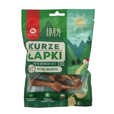 Maced Natural Kippenpootjes 5 stuks (75 g)