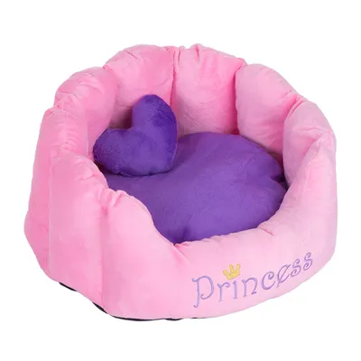 Panier Princess pour chat et petit chien - 45 cm de diamètre