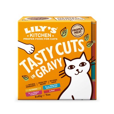 Pakiet mieszany Lily's Kitchen Tasty Cuts 8 x 85 g