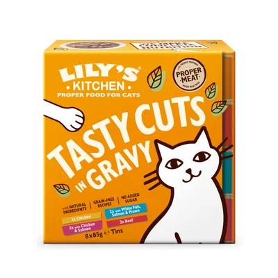 Lily's Kitchen Tasty Cuts Multipack - 8 x 85 g Lily's Kitchen Tasty Cuts Multipack - 8 x 85 g