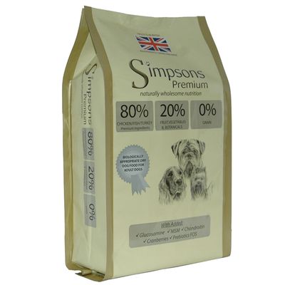 Simpsons Premium 80/20 Mixed viande & Poisson 12 kg