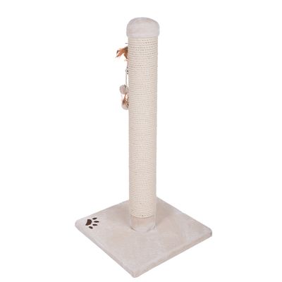 Poste para gatos XXL con huella Crema
