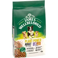 James Wellbeloved Adult Dog Hypoallergenic Plant Power Lamb & Lentils - 10kg