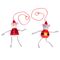 TIAKI Mouse Couple Door Hanger Set Set of 2