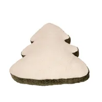 TIAKI Hundebett Tannenbaum - ca. L 70 x B 70 x H 18 cm