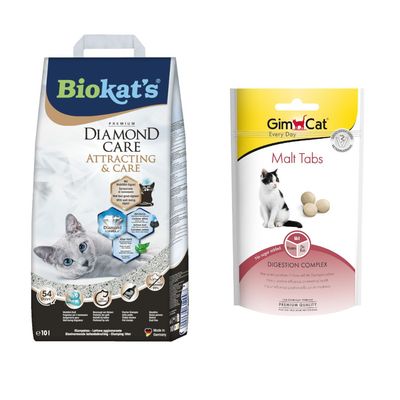 Biokat's Diamond Care Attracting&Care + 40g GimCat maláta tabletták ingyen!