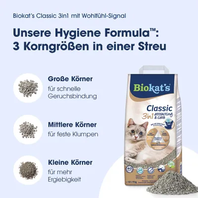 Biokat's Classic Attracting & Care Katzenstreu