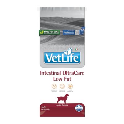 Farmina Vet Life Dog Intestinal UltraCare Low Fat Ekonomipack: 2 x 10 kg