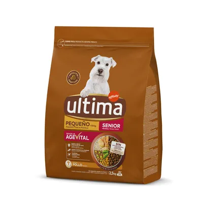 Ultima Dog Mini Senior Pui - 2,5 kg