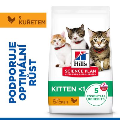 Hill's Science Plan Kitten kuracie - 1,5 kg