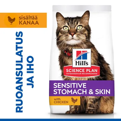 Hill's Science Plan Sensitive Stomach & Skin Adult 1+ kana - 1,5 kg