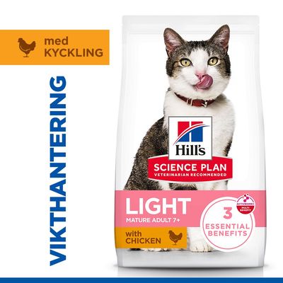 Hill's Science Plan Light Mature Adult 7+ Chicken