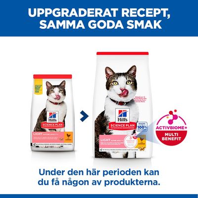 Hill's Science Plan Light Mature Adult 7+ Chicken