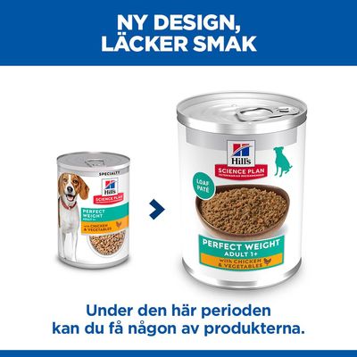 Hill's Science Plan Adult 1+ Perfect Weight Chicken & Vegetables