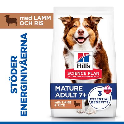 Hill's Science Plan Mature Adult 7+ Medium Lamb & Rice