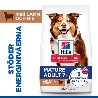 Hill's Science Plan Mature Adult 7+ Medium Lamb & Rice - 14 kg