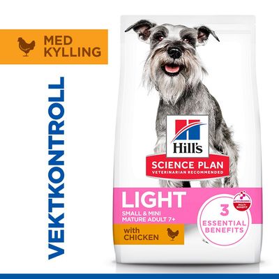 Hill's Science Plan Mature Adult 7+ Small & Mini Light med kylling
