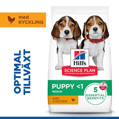 Hill's Science Plan Puppy <1 Medium Chicken
