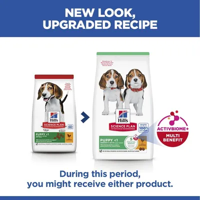 Hill’s Science Plan Puppy <1 Medium with Chicken - dog dry food - 14kg + 4kg Free!