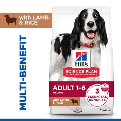 Hill's Science Plan Adult 1-6 Medium with Lamb & Rice