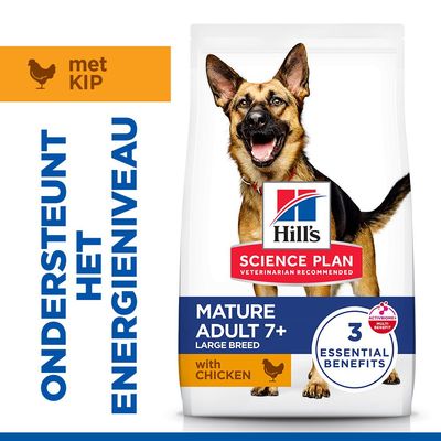Hill's Science Plan Mature Adult 6+ Large Breed met Kip