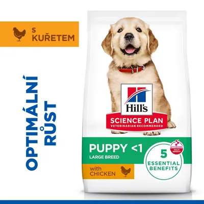 Hill's Science Plan Puppy <1 Large s kuracím - ako doplnok: Puppy kuracie 6 x 370 g