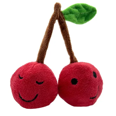 Aumüller Cat Toy Cuddly Cherries - 1 Toy Aumüller Cat Toy Cuddly Cherries - 1 Toy