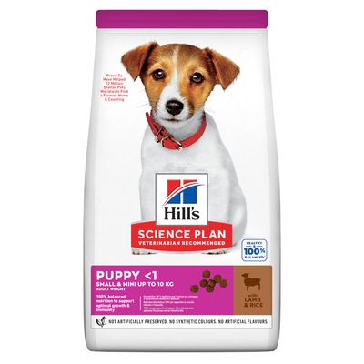 Hill`s Science Plan Puppy Small & Mini Lamm & Reis