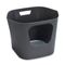 Bac à litière Karlie Lotus Eco pour chat gris