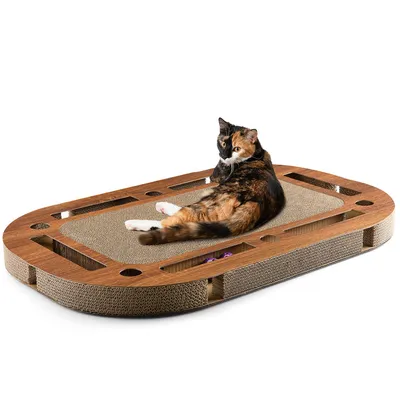 Canadian Cat Company PlayPlate XL Walnut - approx. 85 x 54 x 5.8cm (L x W x H) Canadian Cat Company PlayPlate XL Walnut - approx. 85 x 54 x 5.8cm (L x W x H)