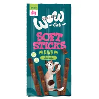 WOW Cat Soft Sticks, 6 x 5 g - Wołowina, 6 x 5 g