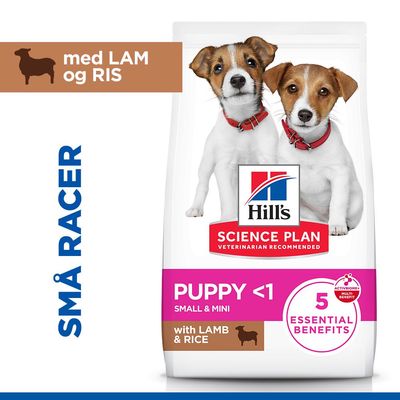 Hill's Science Plan Puppy Small & Mini Lam & Ris