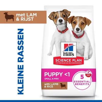 Hill`s Science Plan Puppy Small & Mini Lam & Rijst - 3 kg