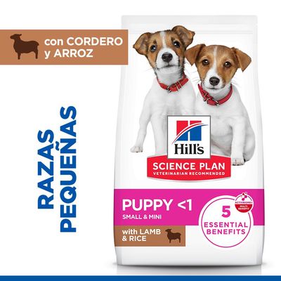 Hill`s Science Plan Puppy Small & Mini cordero y arroz