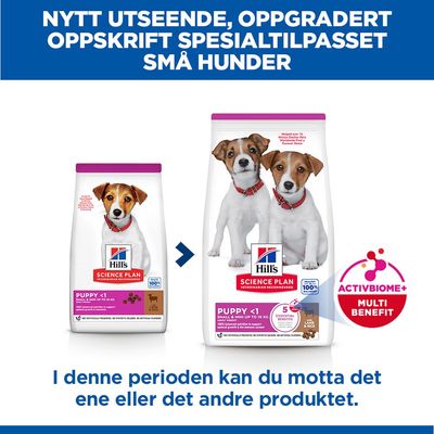 Hill`s Science Plan Puppy Small & Mini Lam & Ris