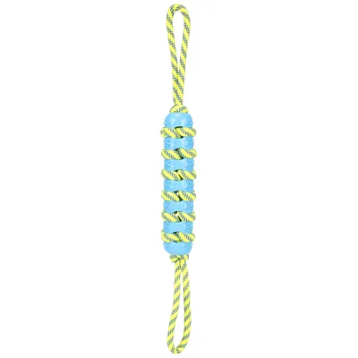 Fenicottero gioco per cani Tofla strattone corda e bastone - Ø 5 x L 55 cm