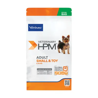 Virbac Veterinary HPM Adult Dog Small & Toy - 2 x 7 kg