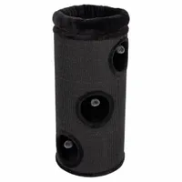 Diogenes XL Scratching Barrel Black - 100cm - Black