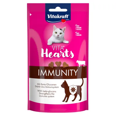 Vitakraft Vita Hearts Immunity - говеждо месо (40 г)