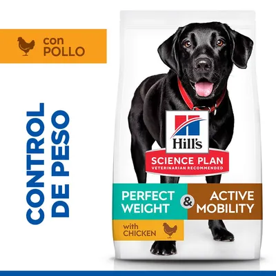 Hill's Science Plan Adult Perfect Weight & Active Mobility Large pollo - 12 kg
