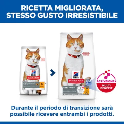 Hill's Science Plan Sterilised Cat Adult 1-6 Pollo - 10 kg