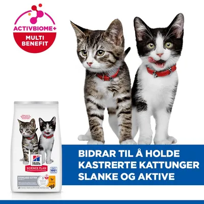 Hill's Science Plan Sterilised Kitten <1 kylling