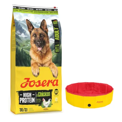 Josera: 10 kg / 12,5 kg karma sucha + Basen dla psa gratis! - High Protein Adult, kurczak, 12,5 kg Josera: 10 kg / 12,5 kg karma sucha + Basen dla psa gratis! - High Protein Adult, kurczak, 12,5 kg